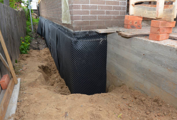 Crawl space vapor barrier installation in Mishicot, WI